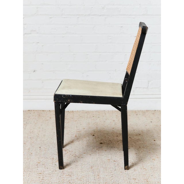 Wood Vintage Rustic, Primitive Accent Chair For Sale - Image 7 of 12