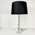 1980s Vintage Contemporary Modern Round Lucite Stacking Balls Table Lamp For Sale - Image 4 of 13