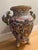 Japanese Japanese Meiji Period Moriage Satsuma Floor Vase For Sale - Image 3 of 10