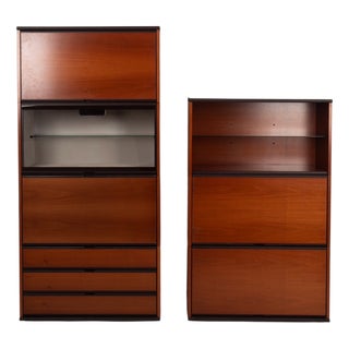 Hilton Bar Cabinets by Lodovico Acerbis and Giotto Stoppino for Acerbis, 1975, Set of 2 For Sale