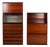 Hilton Bar Cabinets by Lodovico Acerbis and Giotto Stoppino for Acerbis, 1975, Set of 2 For Sale