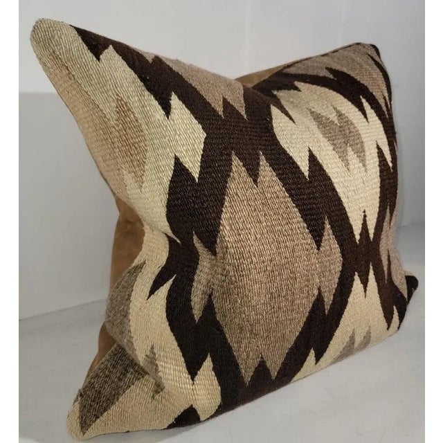 1930s Hand Woven Pillows, Collection of 3 Pillows For Sale - Image 4 of 8