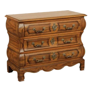Century Furniture Baroque Style Bombe Chest of Drawers