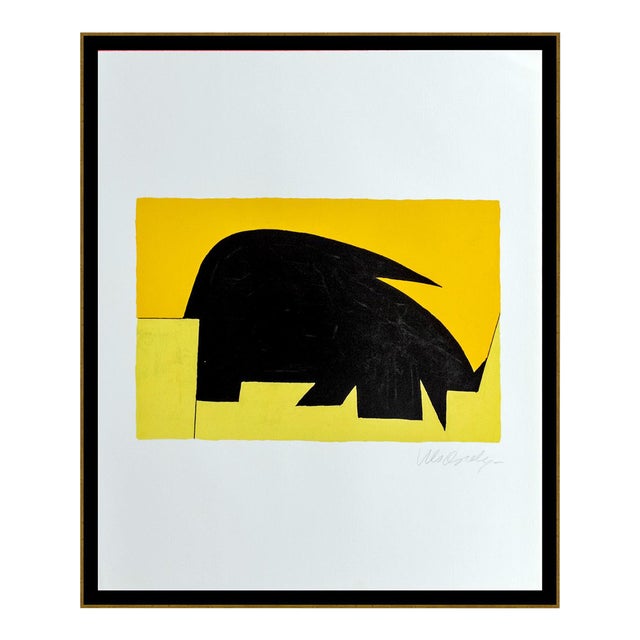 Victor Vasarely Signed Original Lithograph Limited Edition of 150 W/Frame For Sale