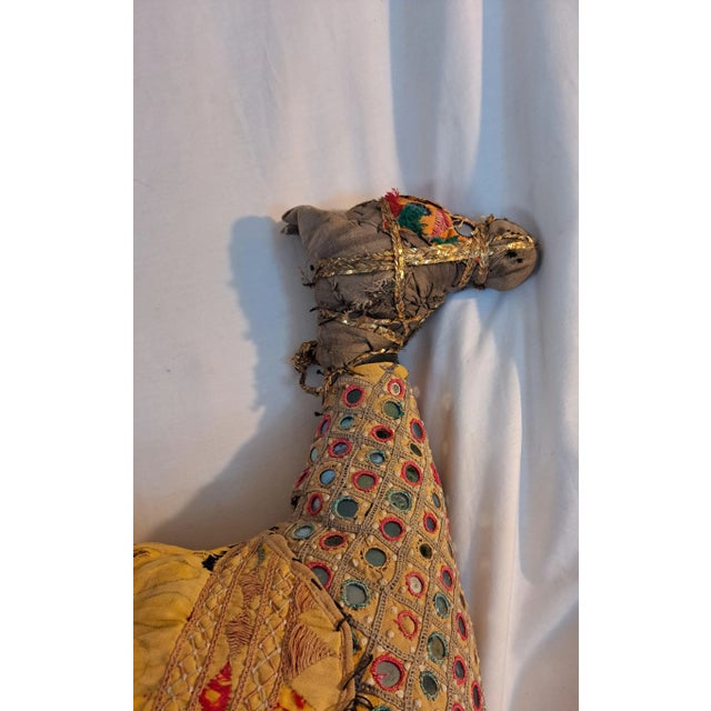 Rustic European Midcentury Handmade Stuffed Tall Horse For Sale - Image 3 of 7