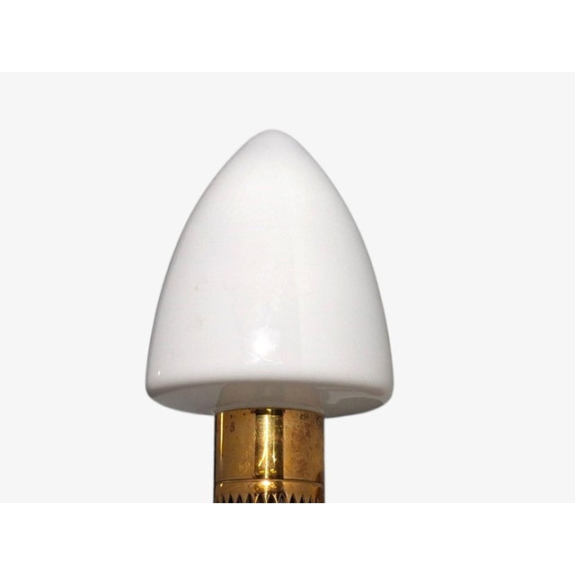 Hans-Agne Jakobsson, Wall Sconce, Brass, Opaline Glass, Sweden, 1960s For Sale - Image 9 of 12