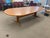 Copper Vintage Mid-Century Modern Teak Danish Made in Denmark Large Conference Table For Sale - Image 8 of 12