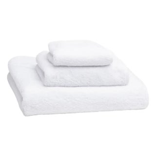 Prestige Garment Washed Bath Towel, White For Sale