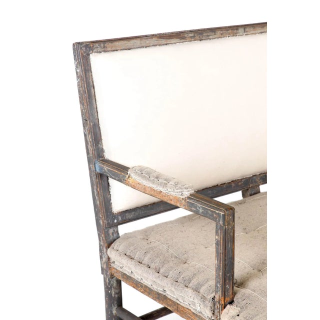 19th Century Italian Painted Sofa For Sale - Image 9 of 11