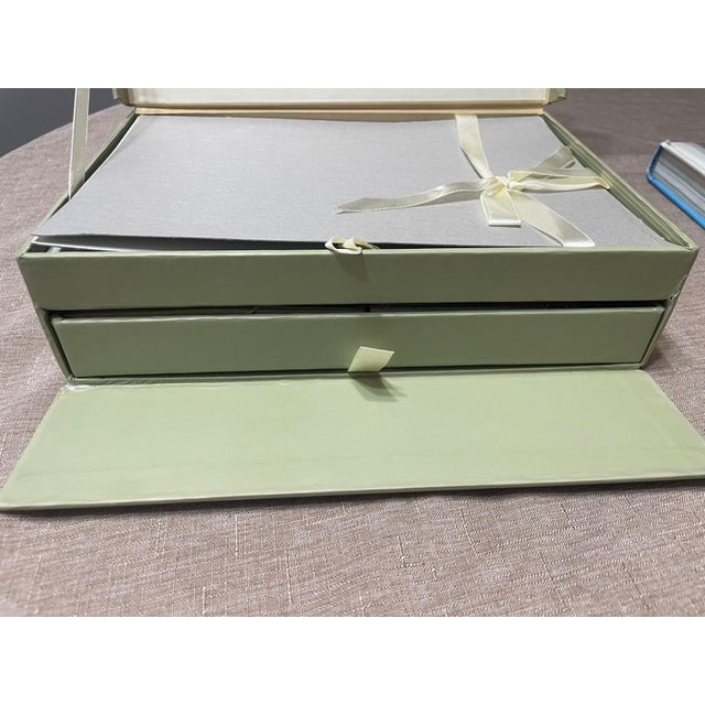 Renoiz Limited Edition Stationery Set in Decorative Drawer Presentation Box For Sale - Image 12 of 13