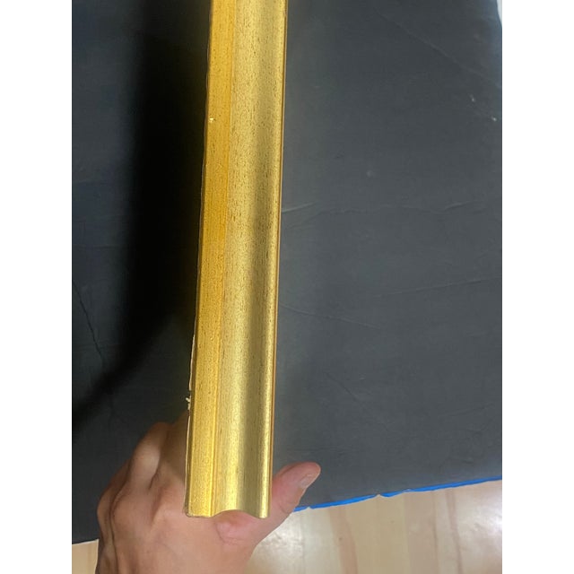 1980s Barry Leighton-Jones Signed Art Print Wizard of Oz Gold Framed Matted For Sale In Los Angeles - Image 6 of 8