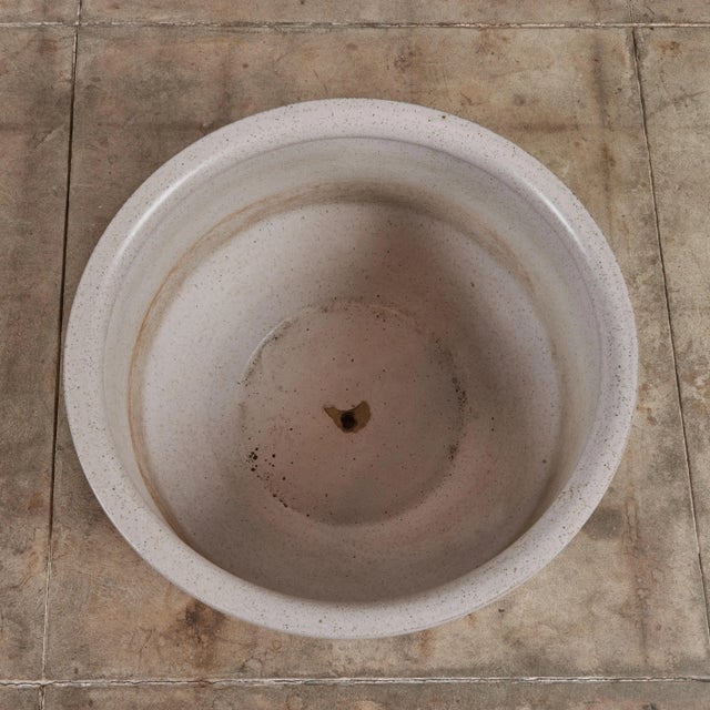Ceramic David Cressey & Robert Maxwell “Teardrop Sunburst” Bowl Planter for Earthgender For Sale - Image 7 of 11