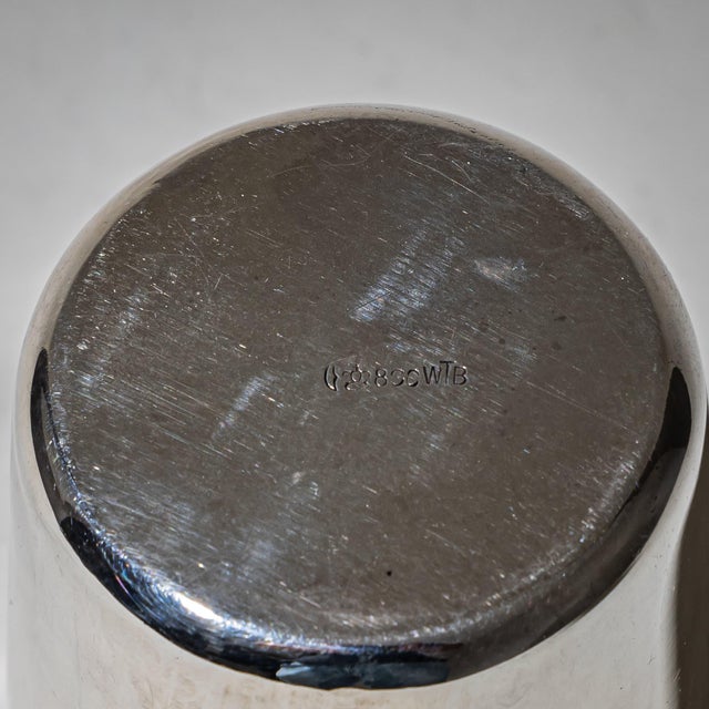 1920s Silver Beaker by Wilhelm Binder, 1920s For Sale - Image 5 of 6