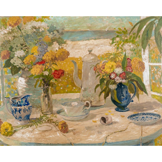 Large Still Life Painting by Germano Russo For Sale - Image 4 of 12