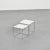 Silver Nesting Tables by Poul Kjaerholm for Kold Christensen, 1960s, Set of 2 For Sale - Image 8 of 8
