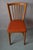 Bohemian Bistro Chairs with Spindles and Havana Orange Imitation Leather from Baumann, 1960s, Set of 5 For Sale - Image 12 of 15