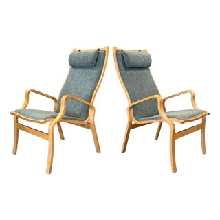Mid-Century Danish Finn Østergaard Lounge Chairs, Attributed For Sale