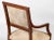 Formations 18th C Style Dennis & Leen Directoire Fauteuil Desk Arm Chair For Sale - Image 4 of 4
