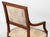 18th C Style Directoire Fauteuil Desk Arm Chair For Sale - Image 4 of 4