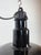 Paint Large Industrial Black Enamel Factory Lamp with Cast Iron Top from Elektrosvit, 1950s For Sale - Image 7 of 18
