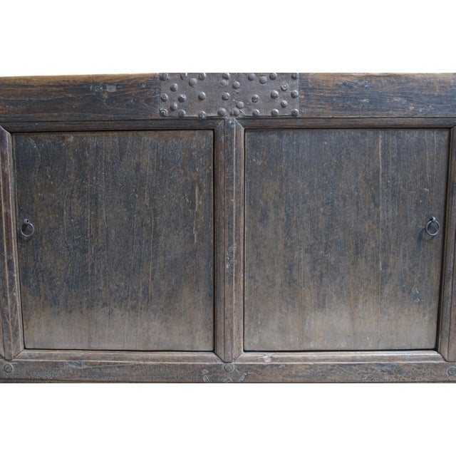 Antique Black Sideboard Cabinet 29 For Sale - Image 10 of 13