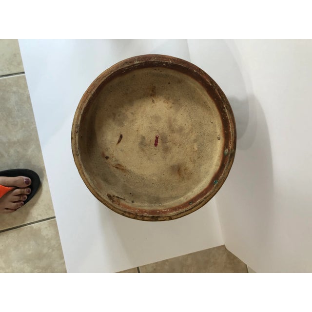 Mid 20th Century Mid 20th Century Chinese Ceramic Lidded Rice Barrel For Sale - Image 5 of 9