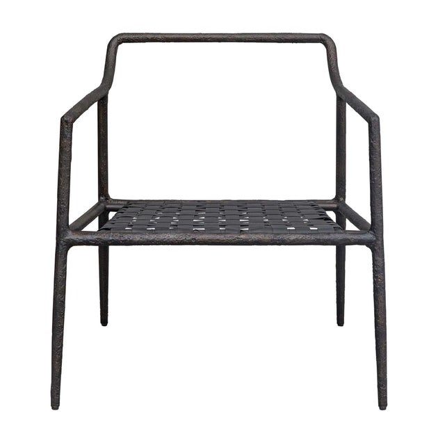 Thayer Outdoor Upholstered Lounge Chair For Sale - Image 13 of 13