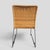 1970s Mid-Century Modern Rattan and Chrome Side Chair, 1970s For Sale - Image 5 of 6