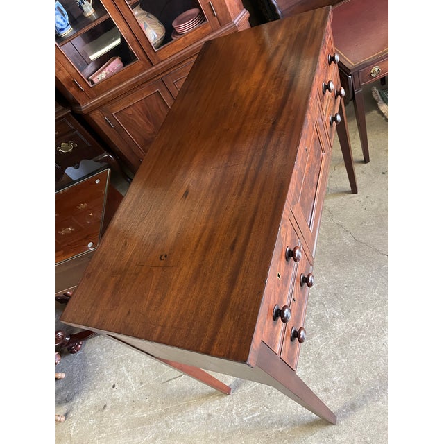 Antique Flame Mahogany Brandy Board For Sale - Image 4 of 12