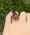 The Cooper City: Natural Ruby and Diamond Spray Ring For Sale - Image 10 of 10