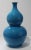 Contemporary Double Gourd Vase 2ft High Turquoise For Sale - Image 3 of 13