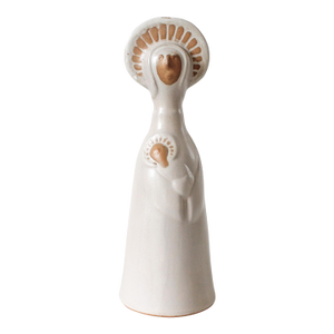 Vintage David Stewart Madonna & Child Vase