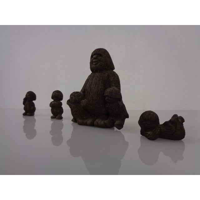 Stoneware Troll Figures from Ramsing, Denmark, 1960s, Set of 4 For Sale - Image 6 of 18