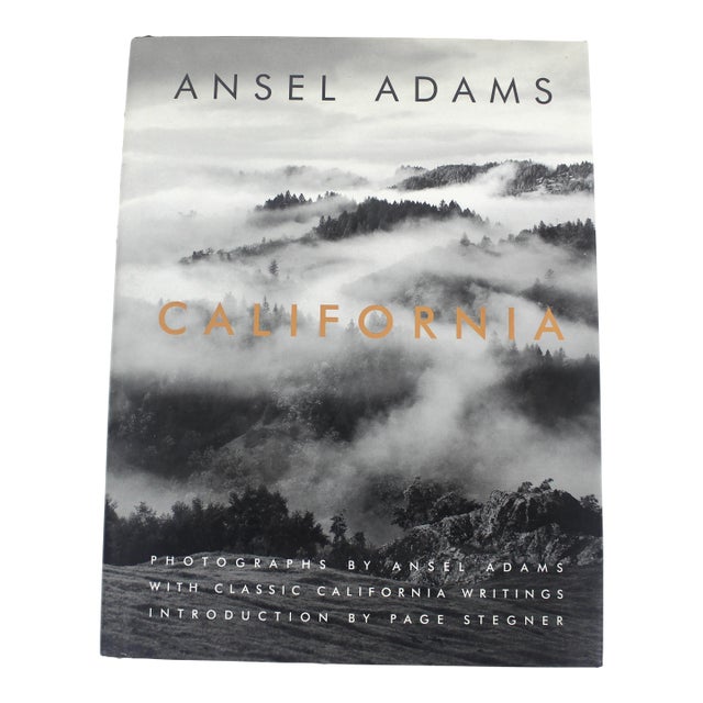 1997 Ansel Adams California Hard Cover Book Photographs and Classic California Writings by Famous Authors For Sale