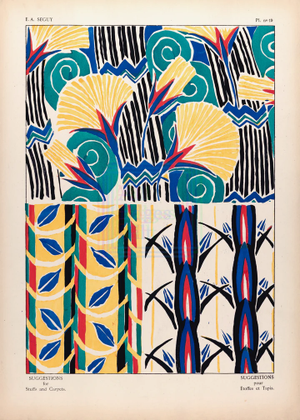 Ea Seguy Suggestions Pour Étoffes Et Tapis, Plate 19