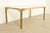 An exceptional mid-century modern Hollywood Regency dining table By Mastercraft USA, 1970s Brass frame with Greek Key...