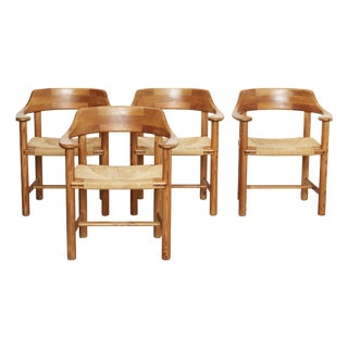 Loveable Chair from Rainer Daumiller & Poultries Pedersen, 1970s, Set of 4 For Sale