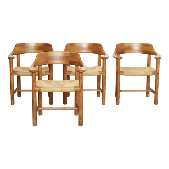 Loveable Chair from Rainer Daumiller & Poultries Pedersen, 1970s, Set of 4 For Sale