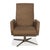 Mr 495 Grey Taupe Fabric Armchair with Manual Function and Ottoman by Musterring, Set of 2 For Sale - Image 18 of 18