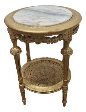 19th Century French Gilt Salon Table