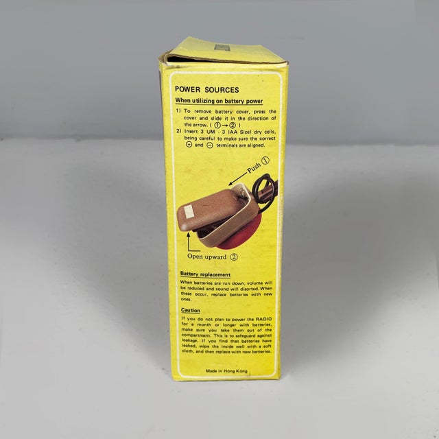 Modern Headphone Radio from Renault Sound Radio, France, 1970s For Sale - Image 10 of 12