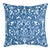 Schumacher Claremont Crewel Embroidery Pillow in Delft For Sale In Charlotte - Image 6 of 6