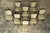 Art Deco Set of 8 French Art Deco Walnut Dining Chairs in Sprout Green, 1930s For Sale - Image 3 of 18