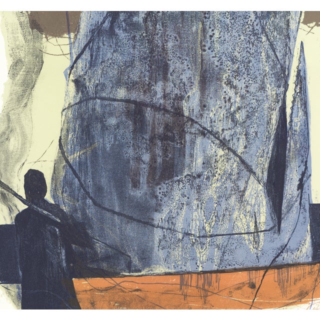 Contemporary 1968 "Moby Dick" Lithograph by Benton Spruance "The Sphynx" For Sale - Image 3 of 6