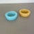 Murano Opaline Glass Ashtrays from Cenedese, 1960s, Set of 2 For Sale - Image 4 of 18
