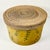1990s Vintage Coastal Boho Chic Wicker Lidded Bamboo Leaf Motif Storage Box, Large For Sale - Image 4 of 9