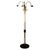 Italian Brass Coat Rack with Black Wooden Finials, 1980 For Sale - Image 12 of 12