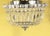 Matching Pair of Vintage-Style Crystal Flush Mount Ceiling Lights / Chandelier For Sale - Image 11 of 14