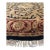 8x8 Navy Jaipur Round Floral Traditional Hand Knotted Wool Carpet Rug For Sale