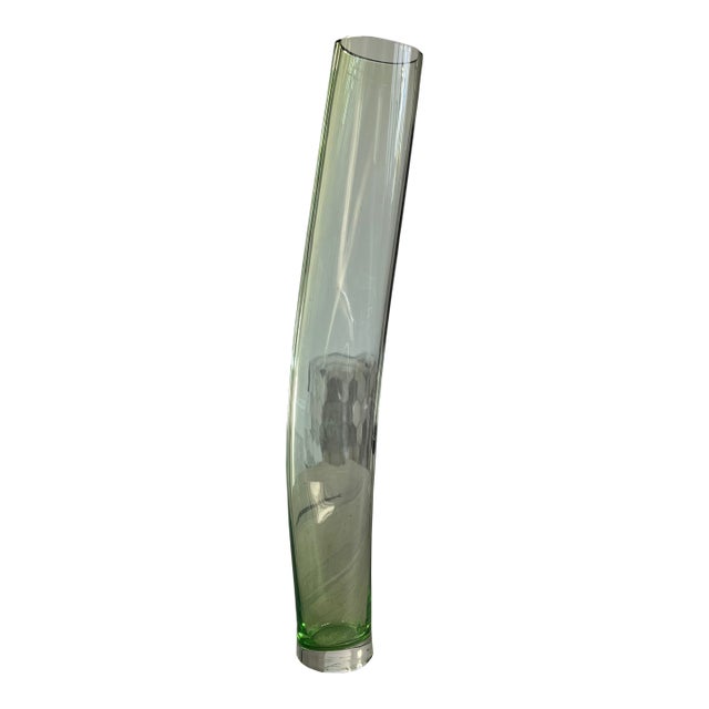 Paola Navone Arcade Murano Green Vase For Sale